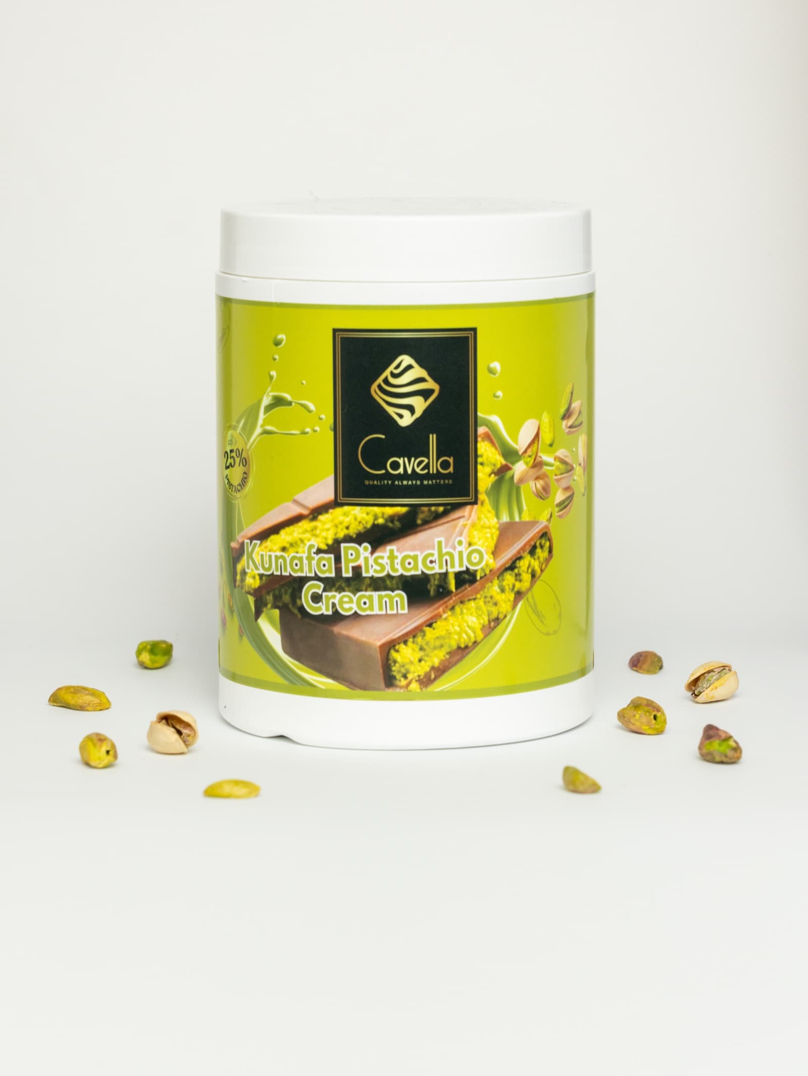 Kunafa Pistachio Cream